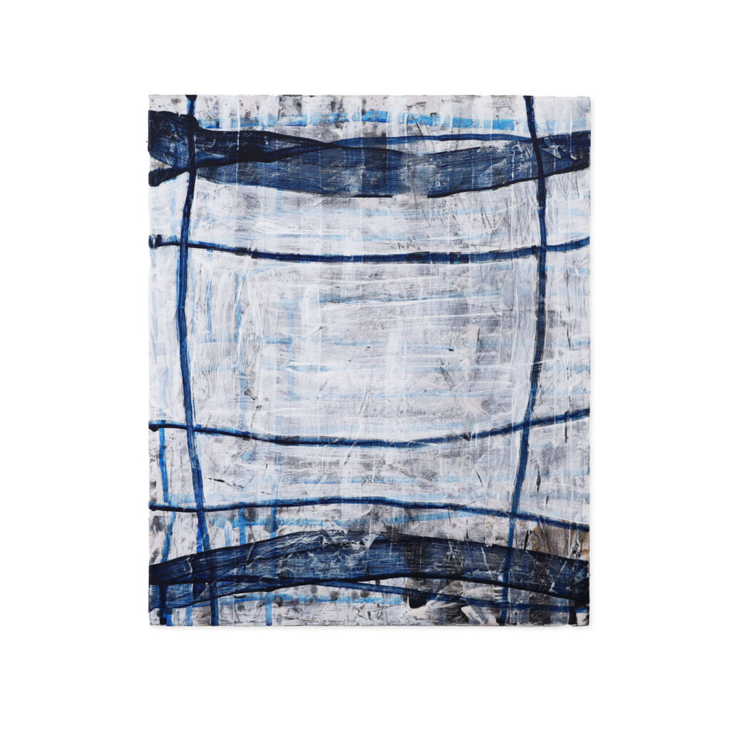 「拡張 / Expansion」- タナカアサヒによる、独自の絵肌を持つ、一点ものの抽象画。